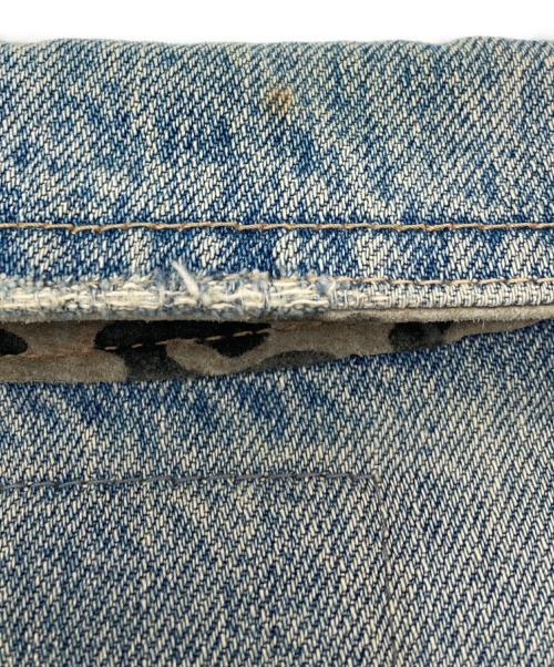 ISAMU KATAYAMA BACKLASH（イサムカタヤマ・バックラッシュ）ISAMU KATAYAMA BACKLASH (イサムカタヤマ・バックラッシュ) クラッシュ加工デニムジャケット インディゴ サイズ:Ｍの古着・服飾アイテム