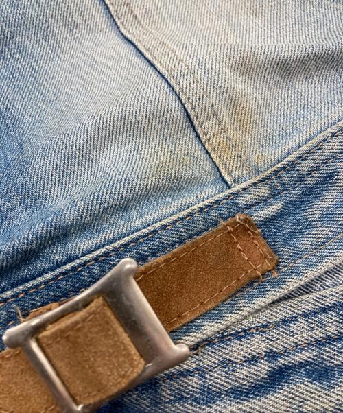 ISAMU KATAYAMA BACKLASH（イサムカタヤマ・バックラッシュ）ISAMU KATAYAMA BACKLASH (イサムカタヤマ・バックラッシュ) クラッシュ加工デニムジャケット インディゴ サイズ:Ｍの古着・服飾アイテム