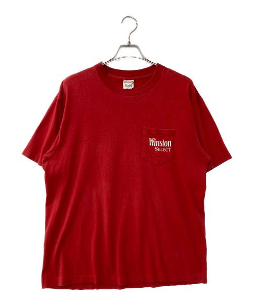 winston（ウィンストン）winston (ウィンストン) 90`SポケットTEE レッド サイズ:記載なしの古着・服飾アイテム