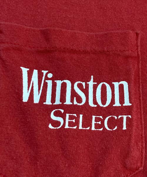 winston（ウィンストン）winston (ウィンストン) 90`SポケットTEE レッド サイズ:記載なしの古着・服飾アイテム