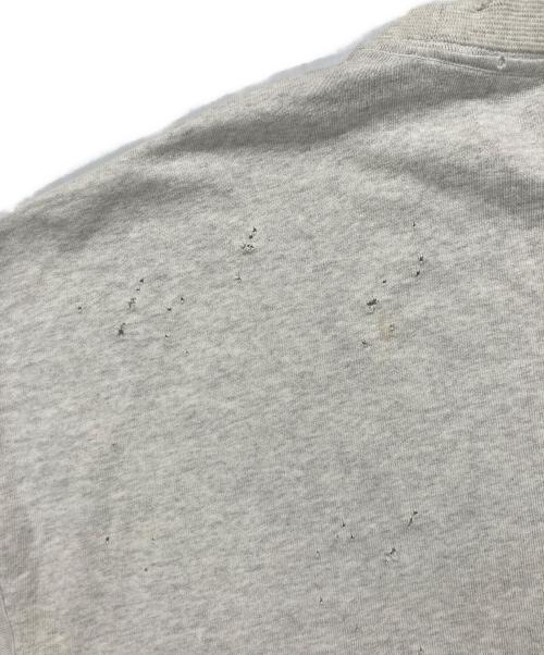 Z.VARGAS（ザックバルガス）Z.VARGAS (ザックバルガス) ダメージ加工カレッジプリントTEE グレー サイズ:記載なしの古着・服飾アイテム