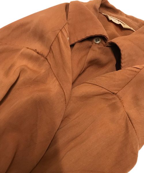 HENRY AMBER（ヘンリーアンバー）HENRY AMBER (ヘンリーアンバー) 50-60`Sダブルポケットシャツ ブラウン サイズ:なしの古着・服飾アイテム