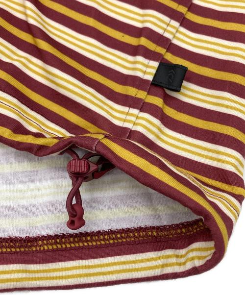 DAIWA PIER39（ダイワ ピア39）DAIWA PIER39 (ダイワ ピア39) ECH DRAWSTRING MULTI BORDER イエロー サイズ:Freeの古着・服飾アイテム