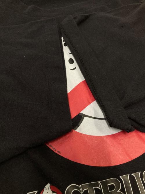 Ghostbusters（ゴーストバスターズ）Ghostbusters (ゴーストバスターズ) 80`SムービーTEE ブラック サイズ:XLの古着・服飾アイテム