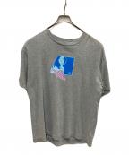 OLD STUSSYオールドステューシー）の古着「90`SガールプリントTEE」｜グレー