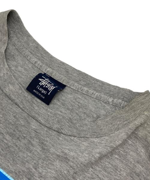OLD STUSSY（オールドステューシー）OLD STUSSY (オールドステューシー) 90`SガールプリントTEE グレー サイズ:Lの古着・服飾アイテム