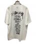 stussy (ステューシー) TRIBE STACK TEE ホワイト サイズ:M：7000円