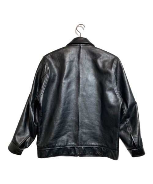 WACKO MARIA（ワコマリア）WACKO MARIA (ワコマリア) SINGLE RIDERS LEATHER JACKET TYPE 1 ブラック サイズ:Sの古着・服飾アイテム