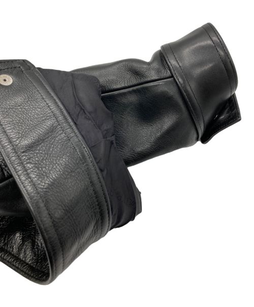 WACKO MARIA（ワコマリア）WACKO MARIA (ワコマリア) SINGLE RIDERS LEATHER JACKET TYPE 1 ブラック サイズ:Sの古着・服飾アイテム