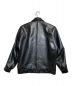 WACKO MARIA (ワコマリア) SINGLE RIDERS LEATHER JACKET TYPE 1 ブラック サイズ:S：70000円