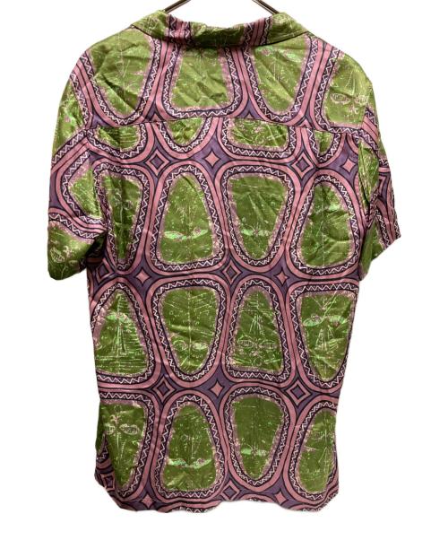 stussy（ステューシー）stussy (ステューシー) MASK SHIRT グリーン サイズ:Lの古着・服飾アイテム