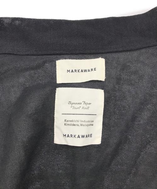 MARKAWARE（マーカウェア）MARKAWARE (マーカウェア) JAPANESE CARDIGAN ブラック サイズ:2の古着・服飾アイテム