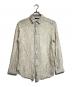 juha（ユハ）の古着「GEOMETRIC FLOWER LACE SHIRT」｜ホワイト