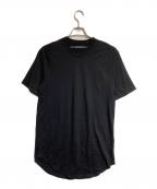 JULIUSユリウス）の古着「COTTON SZ JERSEY Tシャツ」｜ブラック
