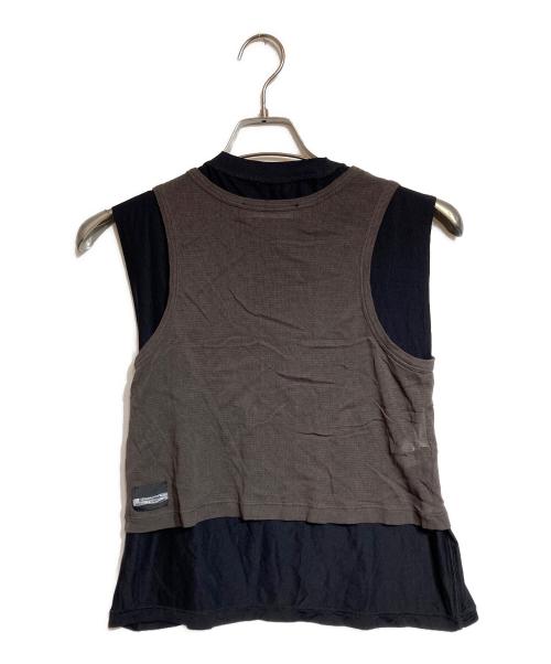 OUR LEGACY（アワーレガシー）OUR LEGACY (アワーレガシー) REVERSIBLE GRAVITY TANK/リバーシブルグラビティタンク ブラウン×ブラック サイズ:34の古着・服飾アイテム