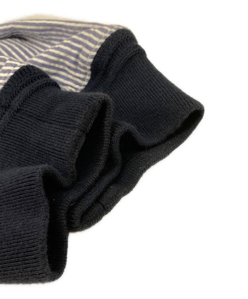 POLO RALPH LAUREN（ポロ・ラルフローレン）POLO RALPH LAUREN (ポロ・ラルフローレン) シアサッカーストライプブルゾン ブルー サイズ:Lの古着・服飾アイテム