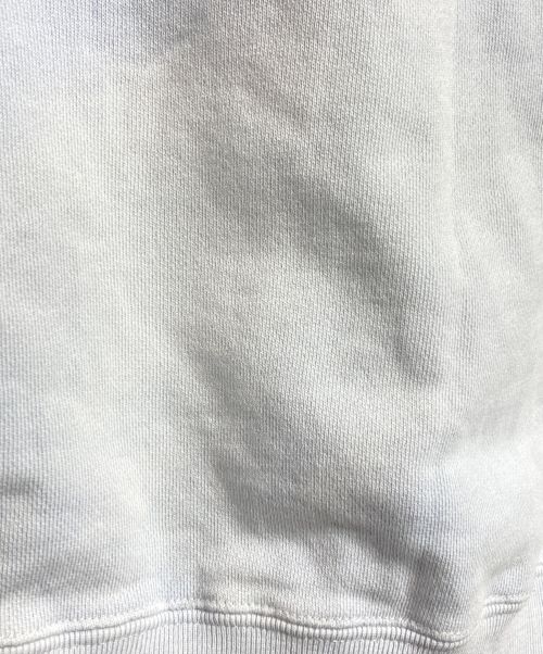 FUTURE ARCHIVE（フューチャー アーカイブ）FUTURE ARCHIVE (フューチャー アーカイブ) COLOR FLOCKY CREWNECK SWEAT ブルー サイズ:Lの古着・服飾アイテム