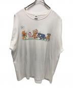 DISNEYディズニー）の古着「キャラクタープリントTシャツ」｜ホワイト