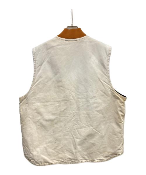 CarHartt（カーハート）CarHartt (カーハート) ダックベスト ベージュ サイズ:XLの古着・服飾アイテム
