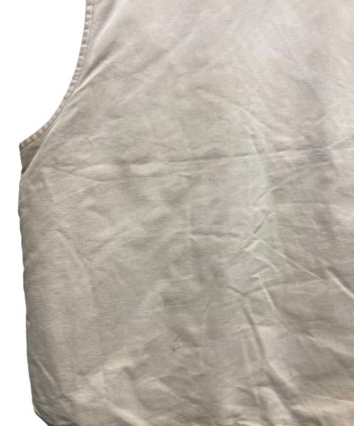CarHartt（カーハート）CarHartt (カーハート) ダックベスト ベージュ サイズ:XLの古着・服飾アイテム