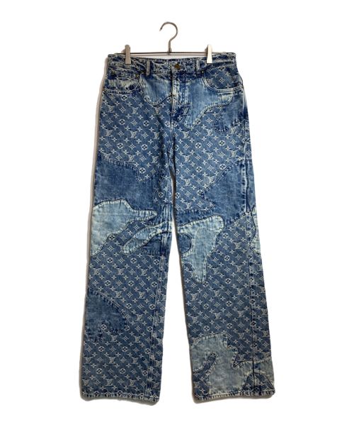 LOUIS VUITTON（ルイ ヴィトン）LOUIS VUITTON (ルイ ヴィトン) デニムパンツ インディゴ サイズ:28の古着・服飾アイテム