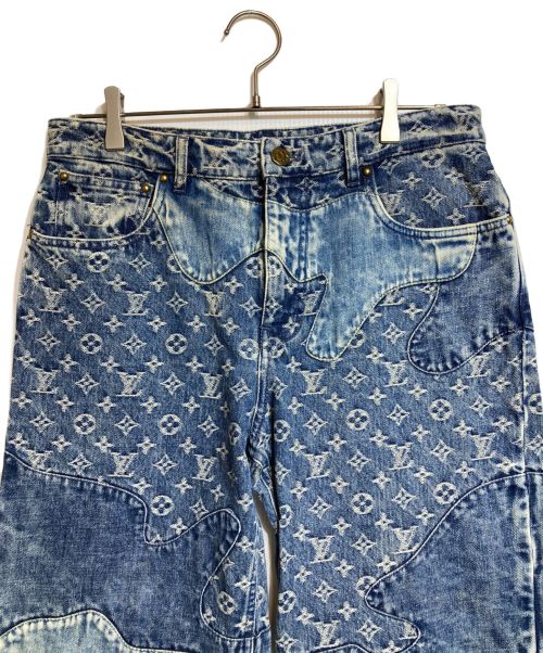 LOUIS VUITTON（ルイ ヴィトン）LOUIS VUITTON (ルイ ヴィトン) デニムパンツ インディゴ サイズ:28の古着・服飾アイテム