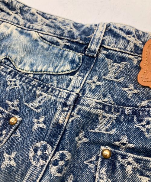 LOUIS VUITTON（ルイ ヴィトン）LOUIS VUITTON (ルイ ヴィトン) デニムパンツ インディゴ サイズ:28の古着・服飾アイテム