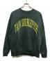TAIN DOUBLE  PUSH（タインダブルプッシュ）の古着「DOUBLE PUSH HEAVY CREW SWEAT」｜グリーン
