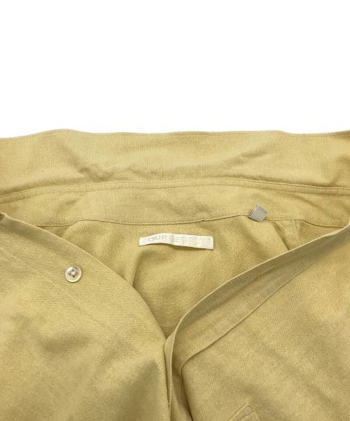 OUR LEGACY（アワーレガシー）OUR LEGACY (アワーレガシー) シルクシャツ イエロー サイズ:46の古着・服飾アイテム