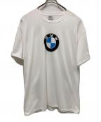 BMWビーエムダブリュー）の古着「BMWロゴTEE」｜ホワイト