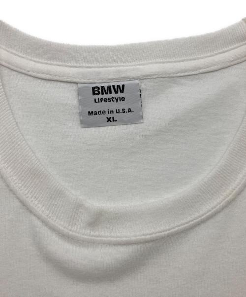 BMW（ビーエムダブリュー）BMW (ビーエムダブリュー) BMWロゴTEE ホワイト サイズ:XLの古着・服飾アイテム