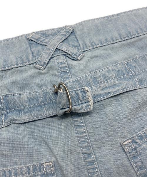 KENZO（ケンゾー）KENZO (ケンゾー) ルーズフィットセーラーハーフパンツ ブルー サイズ:31の古着・服飾アイテム