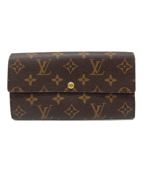 LOUIS VUITTON（ルイ ヴィトン）LOUIS VUITTON (ルイ ヴィトン) 長財布 ブラウンの古着・服飾アイテム