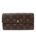 LOUIS VUITTON（ルイ ヴィトン）の古着「長財布」｜ブラウン