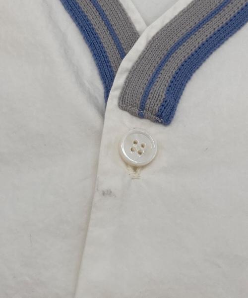 OAMC（オーエーエムシー）OAMC (オーエーエムシー) ASYLUM SHIRT ホワイト サイズ:Lの古着・服飾アイテム