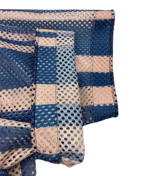 OAMC（オーエーエムシー）OAMC (オーエーエムシー) メッシュS/Sシャツ ブルー サイズ:Lの古着・服飾アイテム