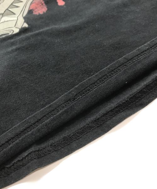 USED（ユーズド）USED (ユーズド) アニメプリントTシャツ ブラック サイズ:-の古着・服飾アイテム
