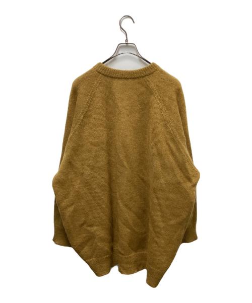 journal standard luxe（ジャーナルスタンダード ラックス）journal standard luxe (ジャーナルスタンダード リュクス) モヘヤMIX テンジク クルーネックプルオーバー ニット イエロー サイズ:下記参照の古着・服飾アイテム