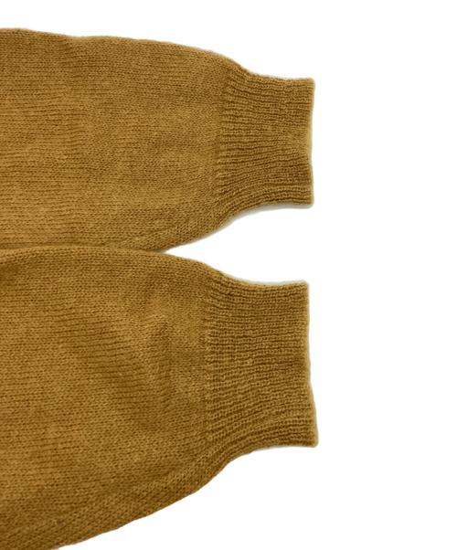 journal standard luxe（ジャーナルスタンダード ラックス）journal standard luxe (ジャーナルスタンダード リュクス) モヘヤMIX テンジク クルーネックプルオーバー ニット イエロー サイズ:下記参照の古着・服飾アイテム