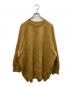 journal standard luxe（ジャーナルスタンダード リュクス）の古着「モヘヤMIX テンジク クルーネックプルオーバー ニット」｜イエロー
