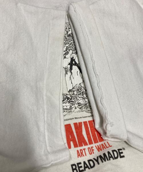 READYMADE（レディメイド）READYMADE (レディメイド) AKIRA (アキラ) プリントTシャツ ホワイト サイズ:Mの古着・服飾アイテム
