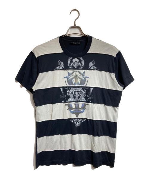 GIVENCHY（ジバンシィ）GIVENCHY (ジバンシィ) ボーダーTシャツ ブラック サイズ:XSの古着・服飾アイテム