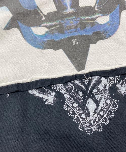 GIVENCHY（ジバンシィ）GIVENCHY (ジバンシィ) ボーダーTシャツ ブラック サイズ:XSの古着・服飾アイテム