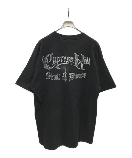 giant（ジャイアント）giant (ジャイアント) HIPHOPプリントTシャツ ブラック サイズ:X−LARGEの古着・服飾アイテム