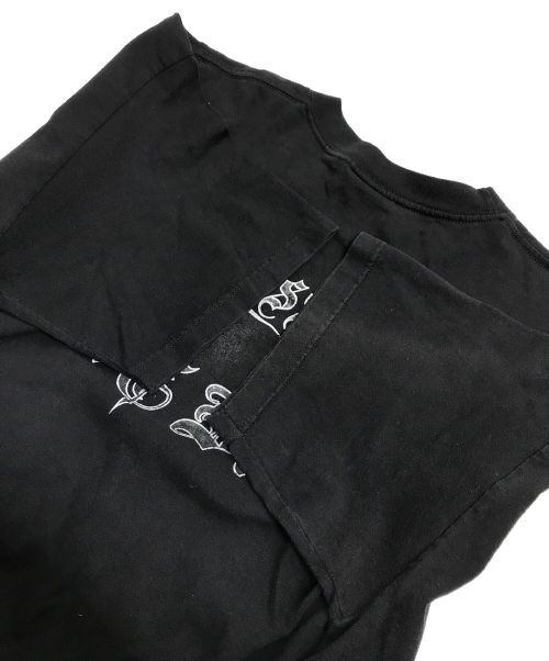 giant（ジャイアント）giant (ジャイアント) HIPHOPプリントTシャツ ブラック サイズ:X−LARGEの古着・服飾アイテム