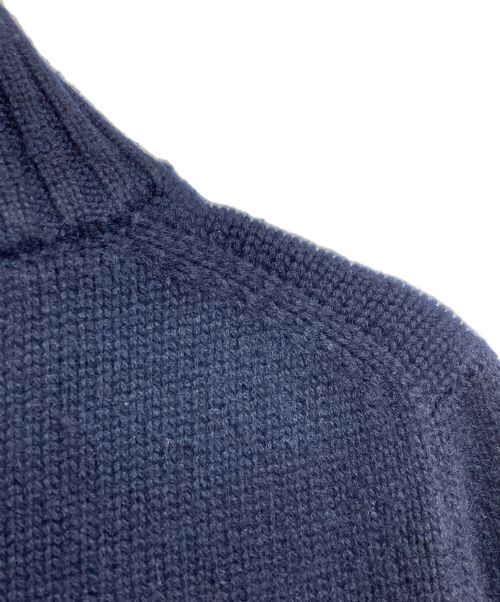 Zanone（ザノーネ）Zanone (ザノーネ) CHIOTO スタンドカラーニット ネイビー サイズ:46の古着・服飾アイテム