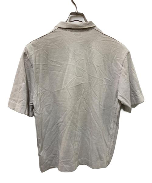 STONE ISLAND（ストーンアイランド）STONE ISLAND (ストーンアイランド) 03SSハーフジップポロシャツ ホワイト サイズ:Mの古着・服飾アイテム