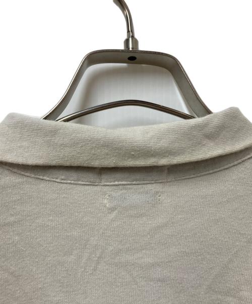 STONE ISLAND（ストーンアイランド）STONE ISLAND (ストーンアイランド) 03SSハーフジップポロシャツ ホワイト サイズ:Mの古着・服飾アイテム