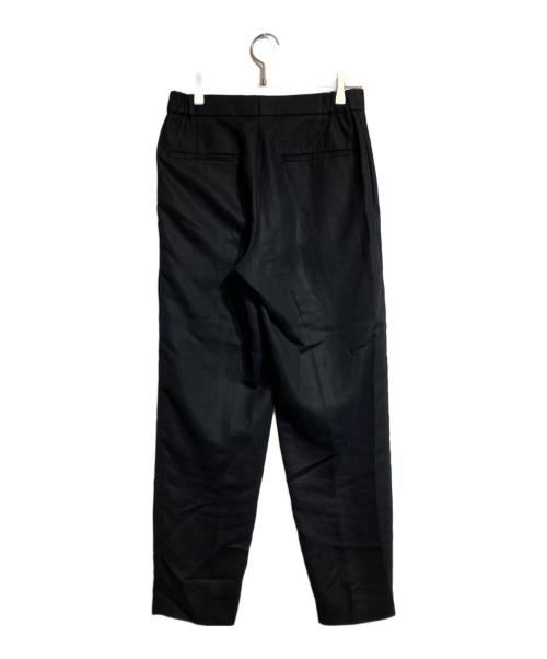 DRAWER（ドゥロワー）Drawer (ドゥロワー) タックパンツ ブラック サイズ:36の古着・服飾アイテム