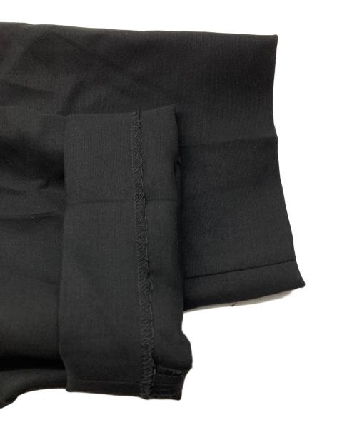 DRAWER（ドゥロワー）Drawer (ドゥロワー) タックパンツ ブラック サイズ:36の古着・服飾アイテム